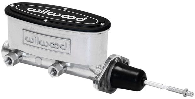 WILWOOD With Pushrod, 15/16" Bore, Polished Finish Wilwood Aluminium Tandem Master Cylinder WB260-13375-P SR