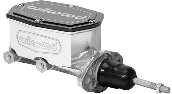 WILWOOD with Pushrod Wilwood Compact Tandem Master Cylinder, 15/16" Bore, Polished WB260-14958-P SR