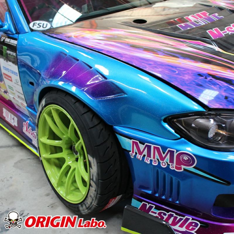 NISSAN SILVIA S15 55MM FRONT FENDERS – SAMEERA