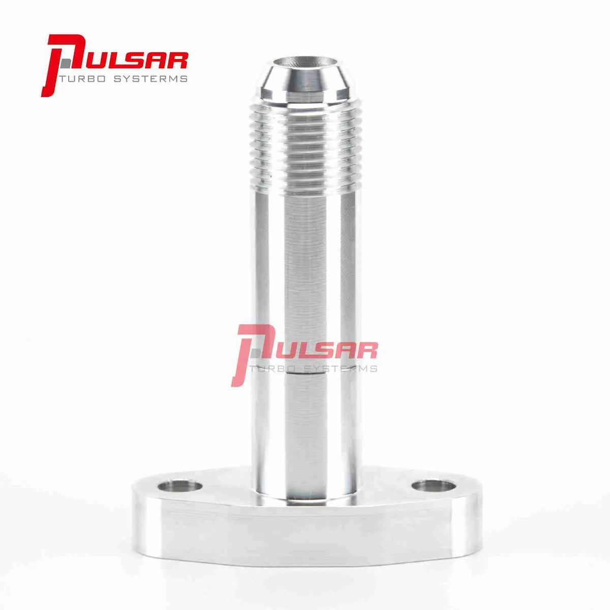 Pulsar '-10AN Extended Oil Drain Flange Kit — Precision T4/T67/T72/T76/T78 (PULSAR-FLC0010)