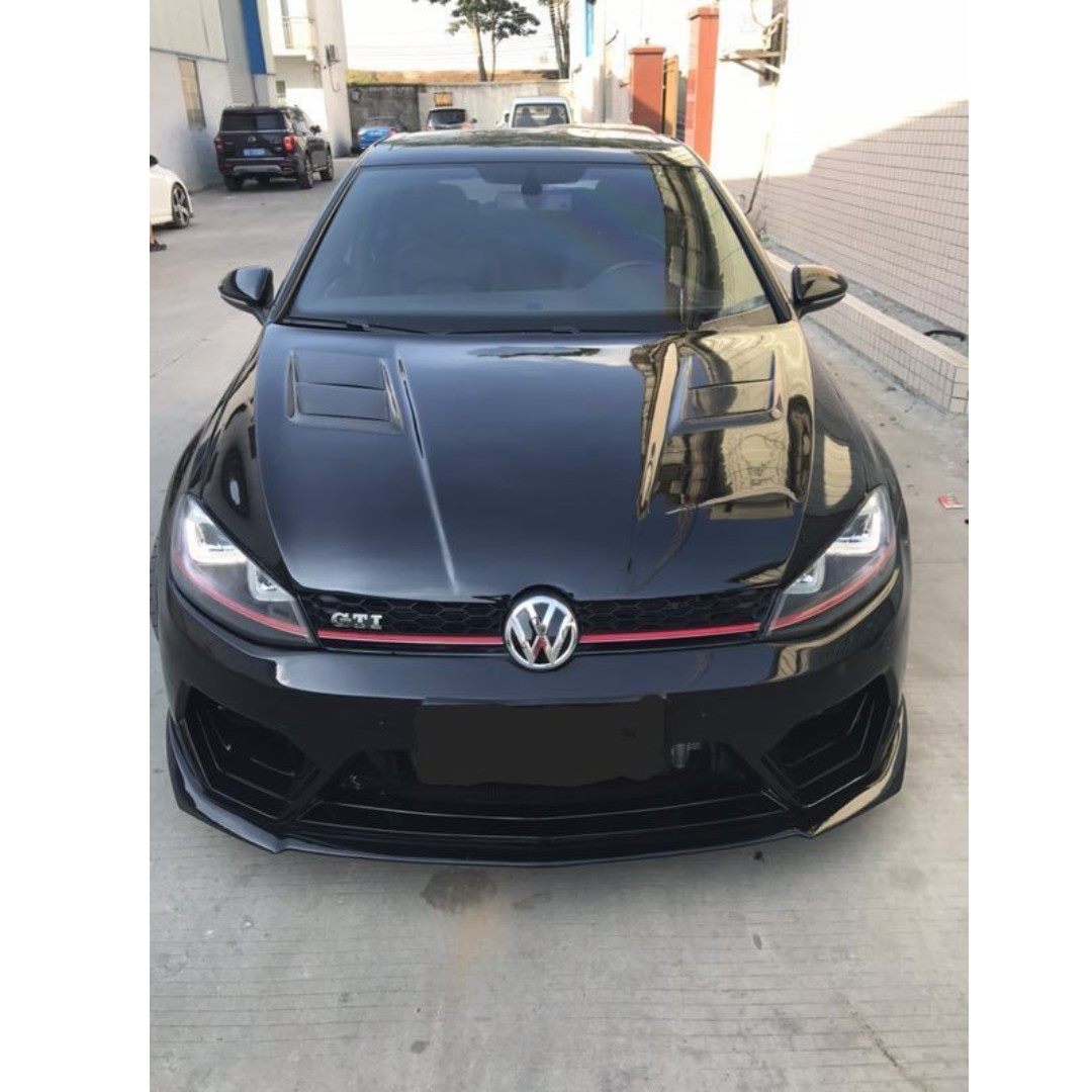 Luxury Sports TR Style Carbon Bonnet For VW Golf Mk7 -PP