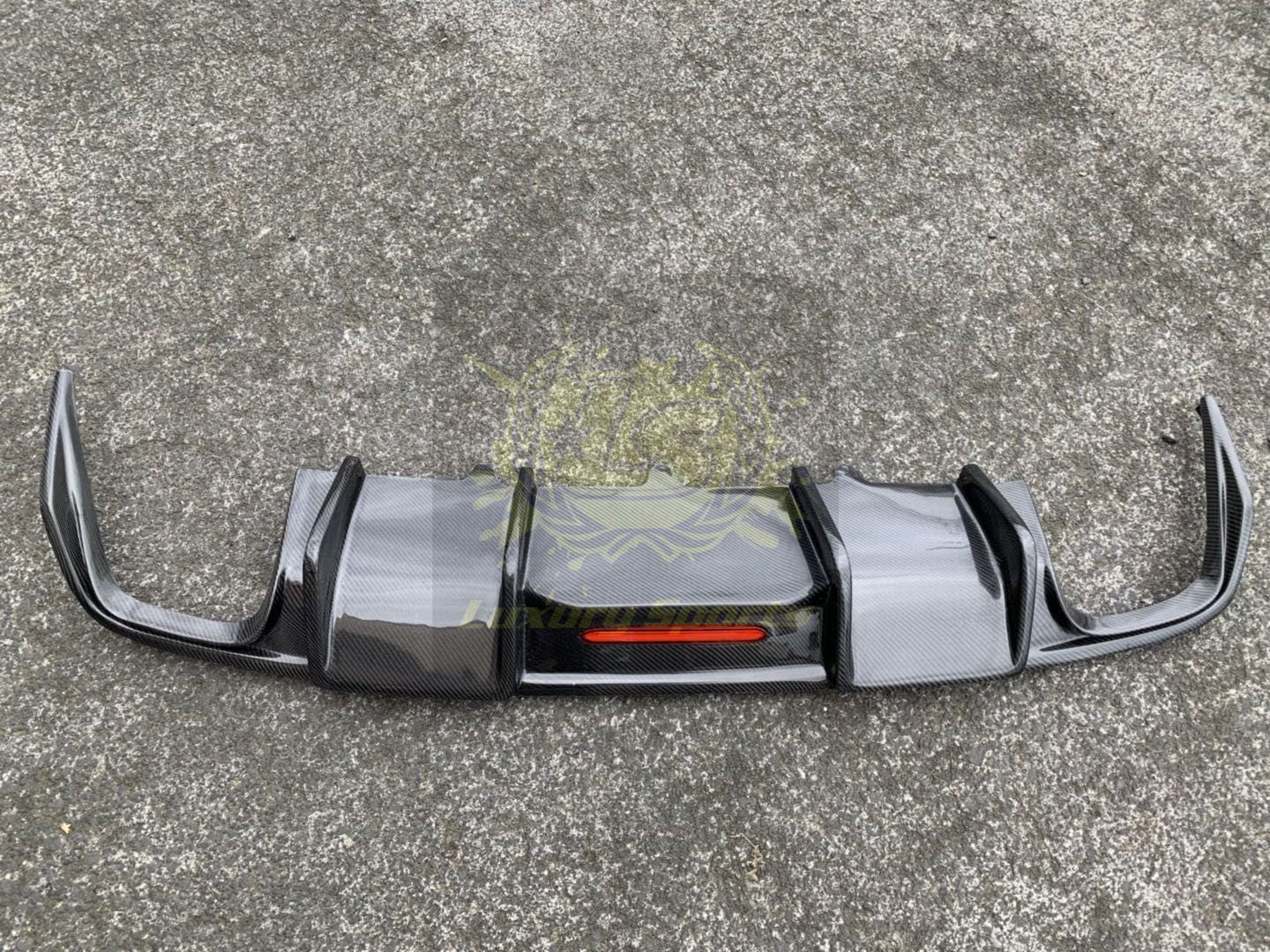 Luxury Sports Carbon Rear Diffuser For Audi A6 09-11