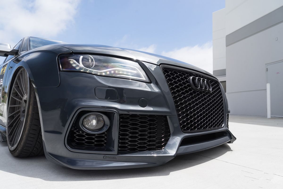 Luxury Sports Caractere Style Front Bumper For Audi A4 B8 -PP