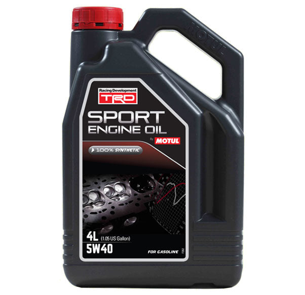 TRD SPORT ENGINE OIL 5W40 FOR GASOLINE 4L Motul 112288