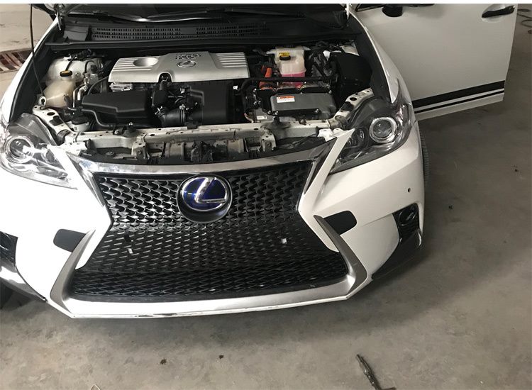 Luxury Sports 15 F Sport Front Bumper Conversion For Lexus CT200H 11-14 -PP