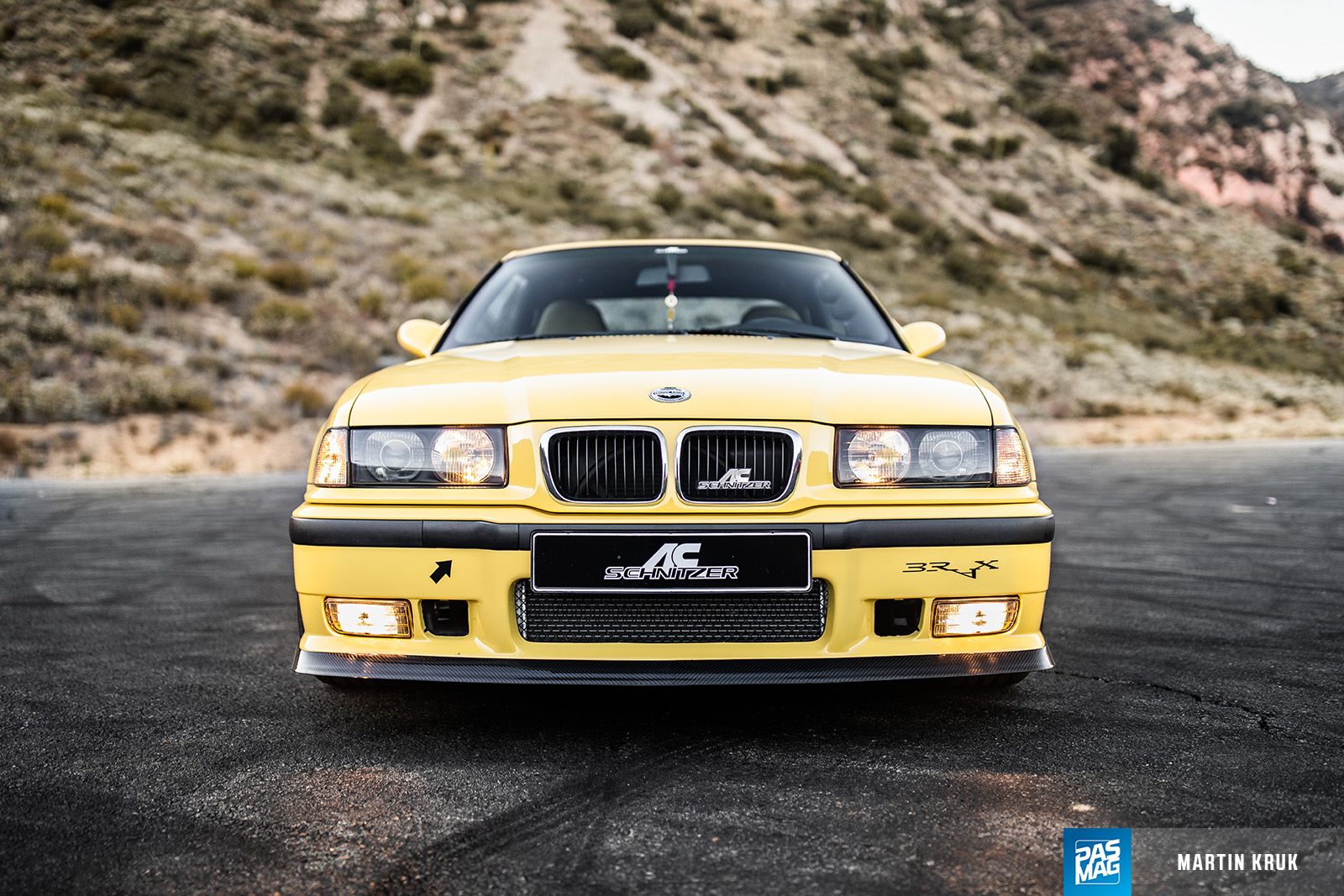 Luxury Sports ACS Style Front Lip For BMW E36 M3 -PP