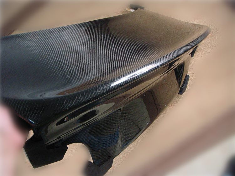 Luxury Sports CSL Style Carbon Boot Lid For BMW E36 -PP