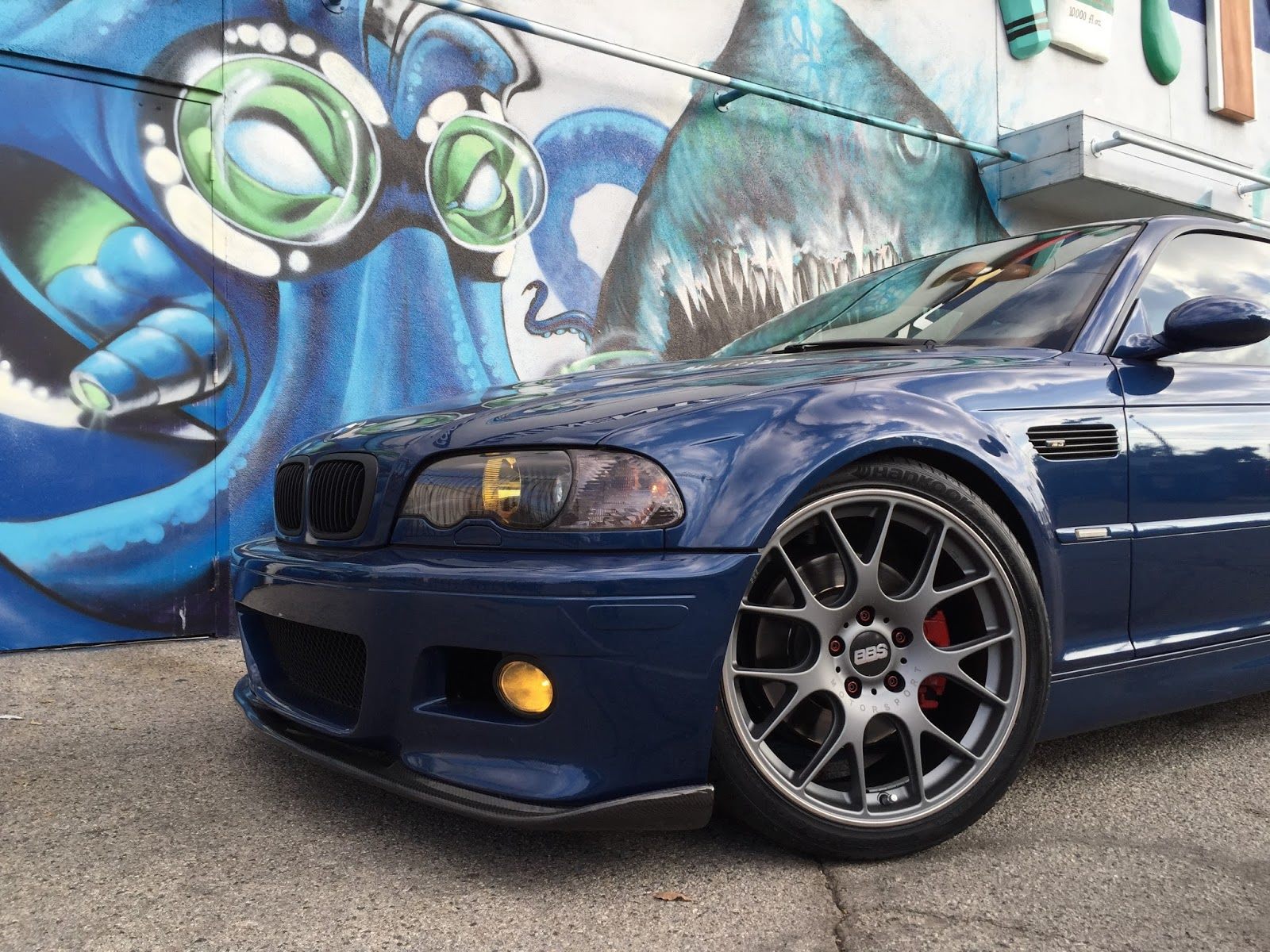 Luxury Sports Hamann Style Front Lip For BMW E46 M3 -PP