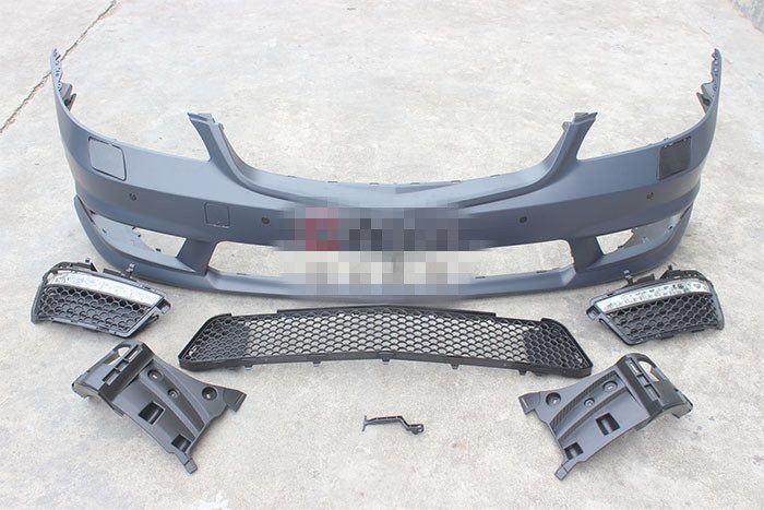 Luxury Sports S63 AMG Style Front Bumper Conversion For Mercedes S350 06-13 -PP