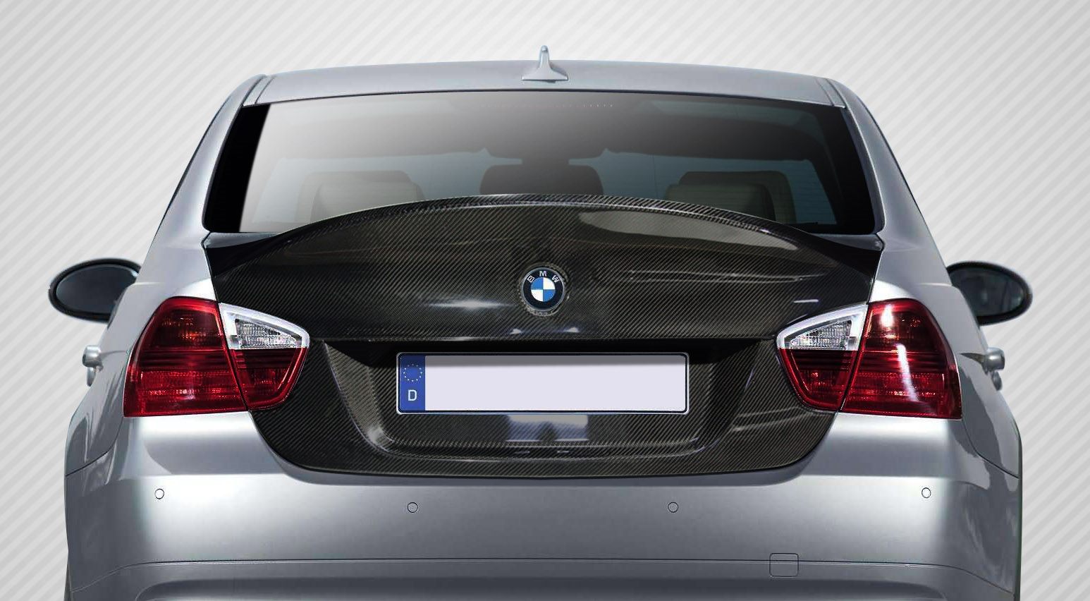 Luxury Sports CSL Style Carbon Boot Lid For BMW E90 E92-PP