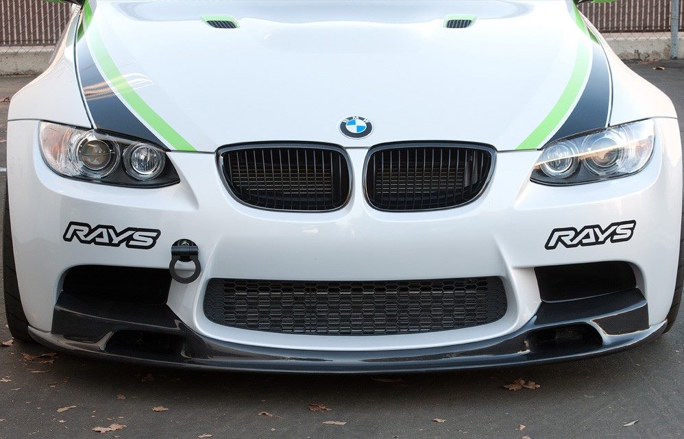 Luxury Sports Vorsteiner GTS-V Style Carbon Front Diffuser For BMW E92 M3 -PP