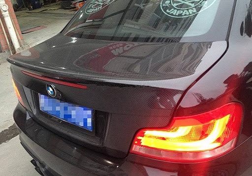 Luxury Sports CSL Style Carbon Boot Lid For BMW E82-PP