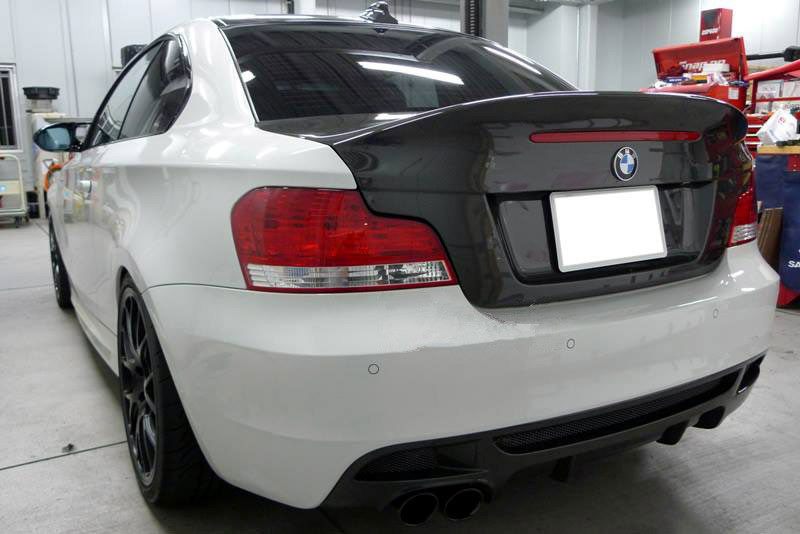 Luxury Sports CSL Style Carbon Boot Lid For BMW E82-PP