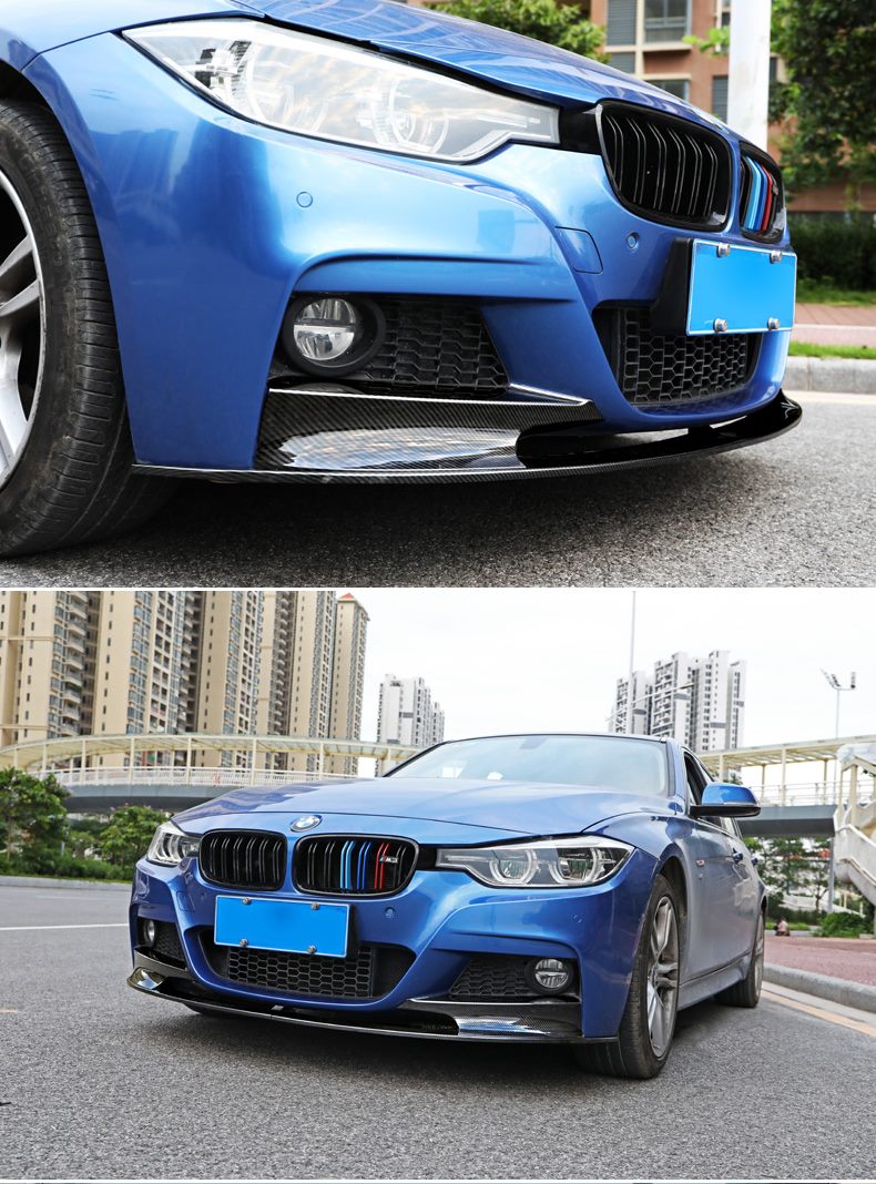 Luxury Sports M Performance Style Front Lip For BMW F30 M Sport -PP