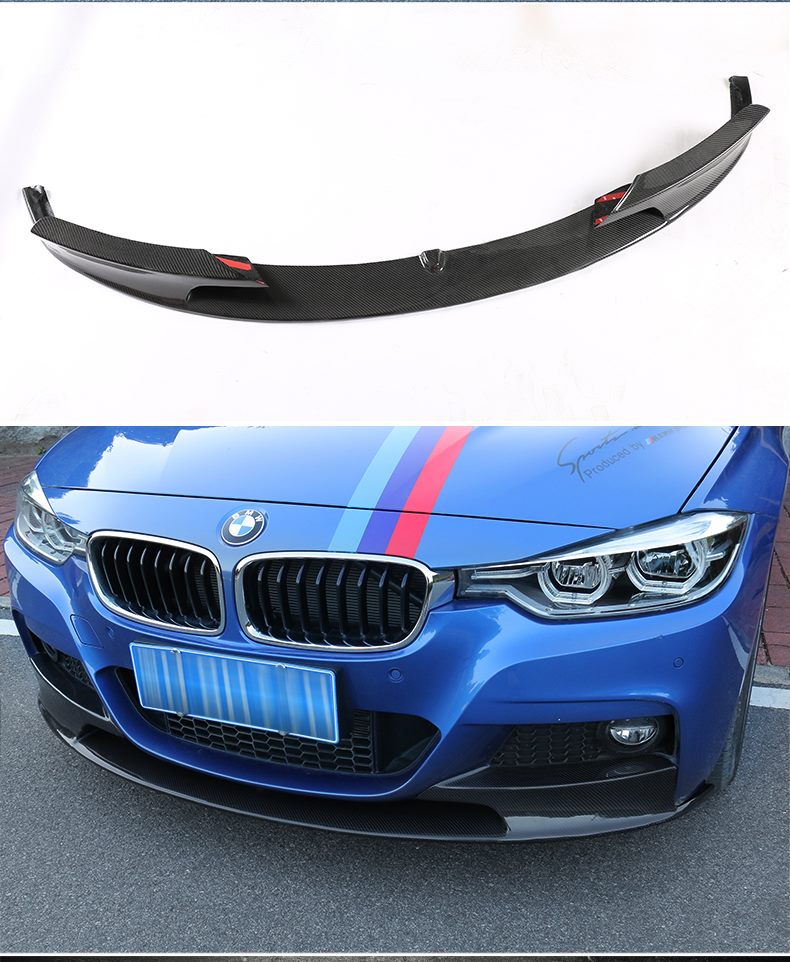 Luxury Sports M Performance Style Front Lip For BMW F30 M Sport -PP