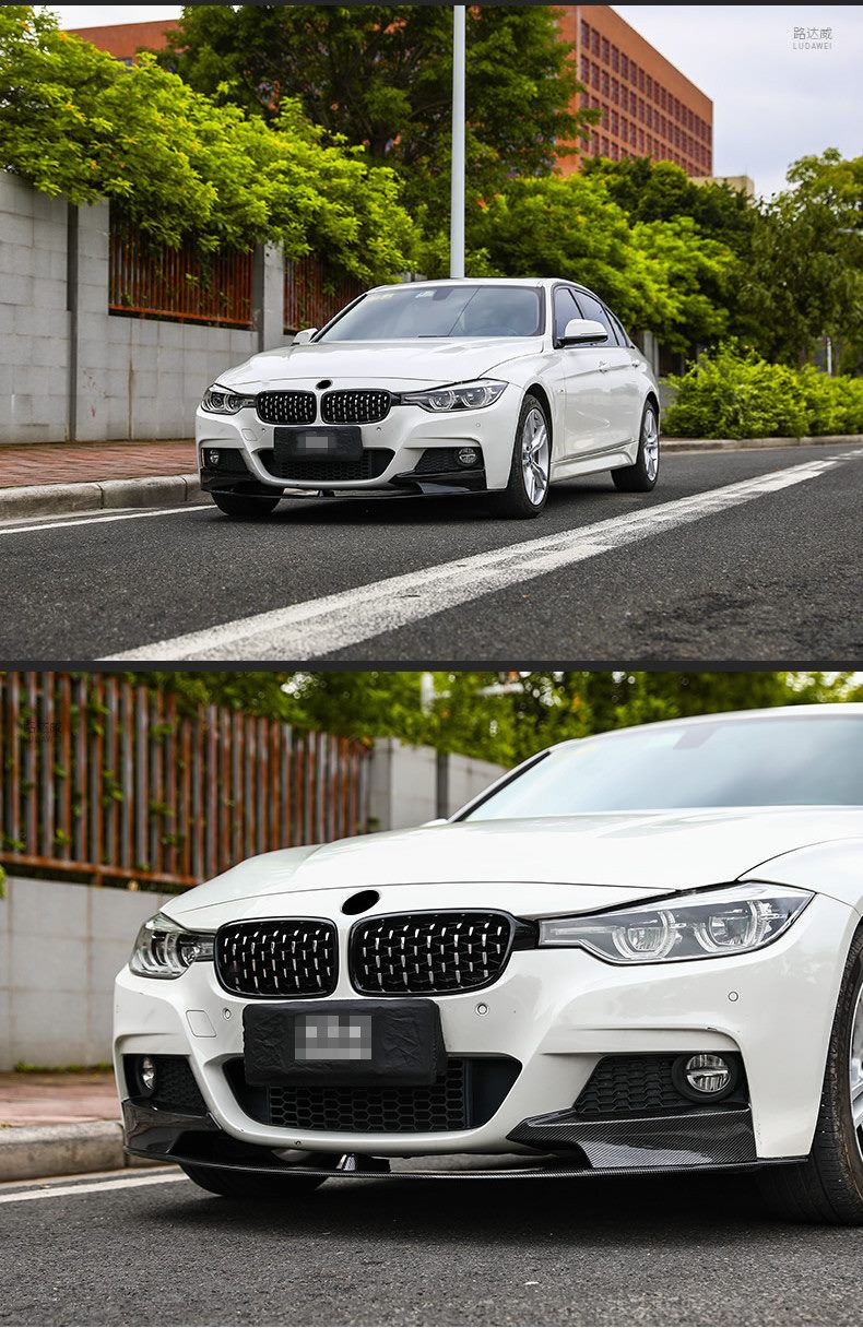 Luxury Sports M Performance Style Front Lip For BMW F30 M Sport -PP