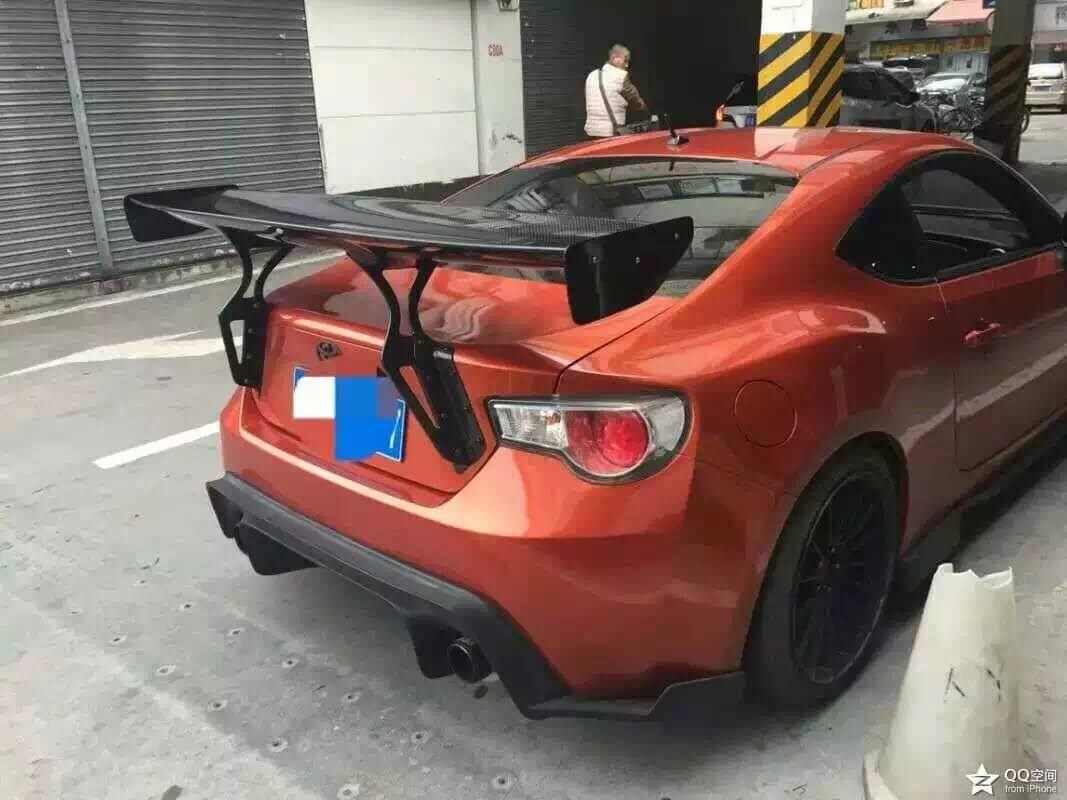 Luxury Sports Rocket Bunny V1 Style Carbon Spoiler For Toyota GT86 -PP