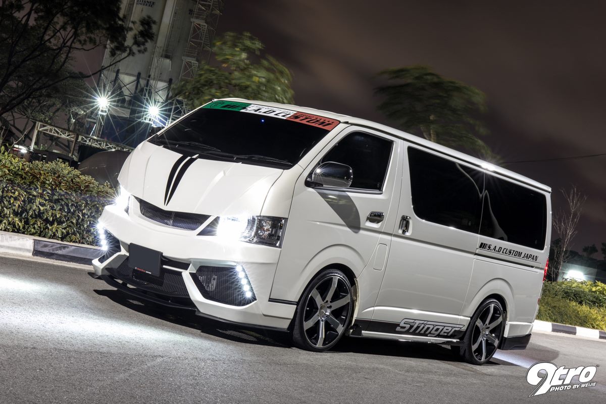 Luxury Sports SAD Style Bodykit For Toyota Hiace 200 -PP