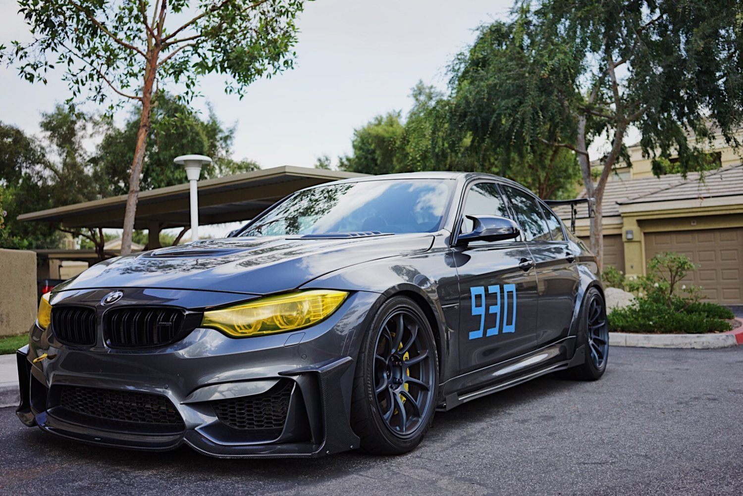 Luxury Sports Mad Type 1 Style Front Lip For BMW F80 M3-PP