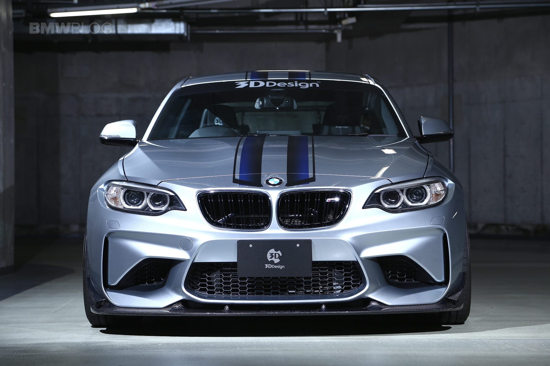 Luxury Sports 3D Style Carbon Front Lip For BMW F87 M2 -PP