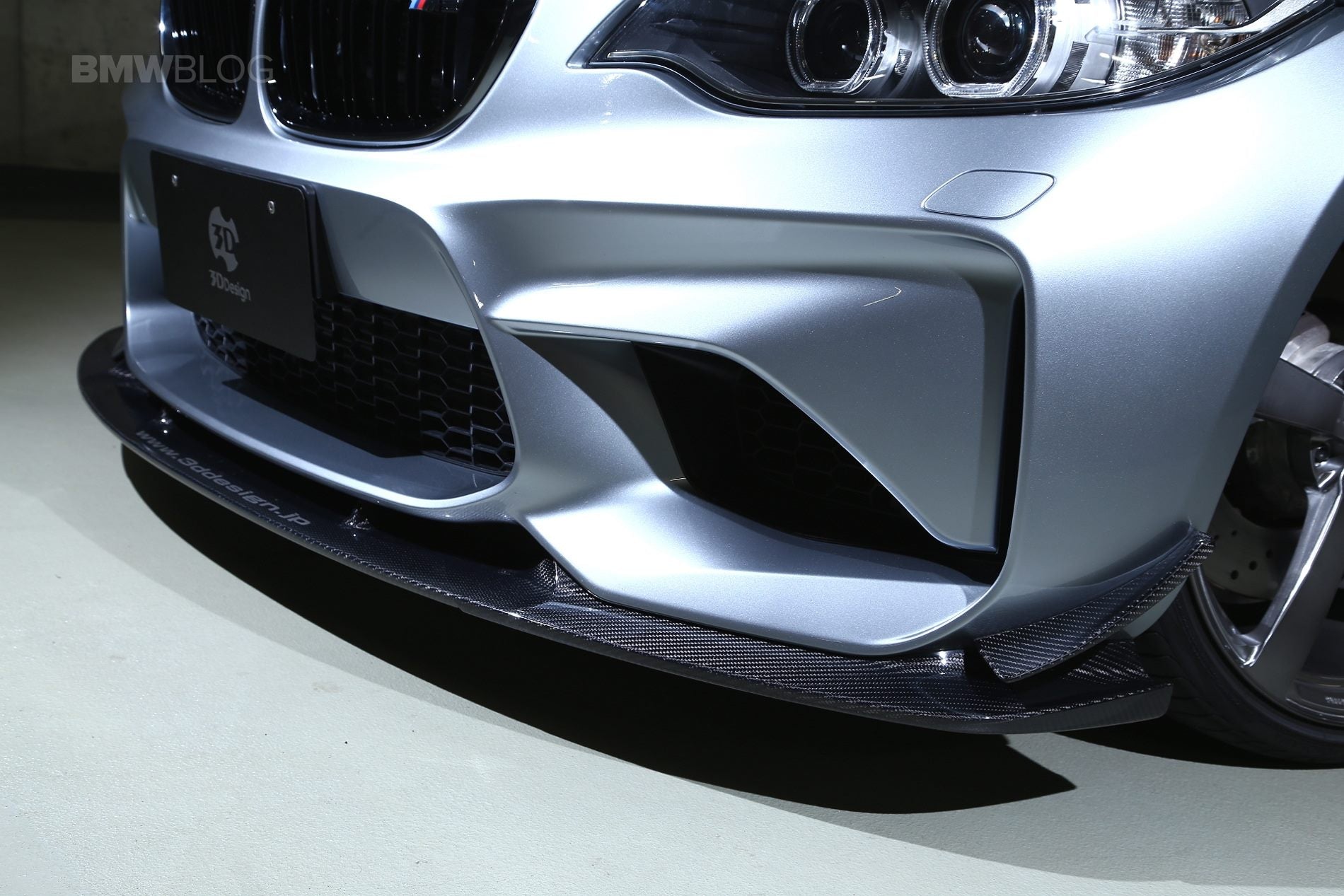 Luxury Sports 3D Style Carbon Front Lip For BMW F87 M2 -PP