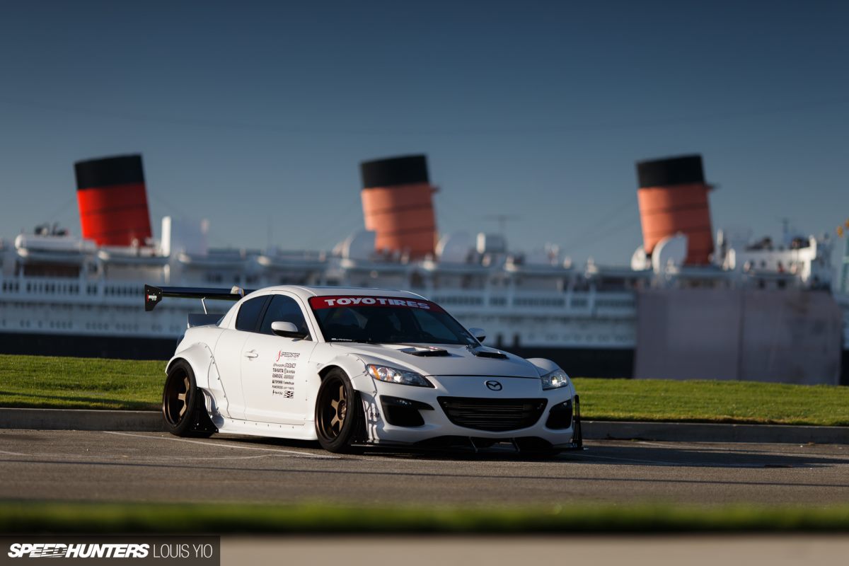 Luxury Sports Rocket Bunny Style Wide Bodykit For Mazda RX8 Facelift -PP