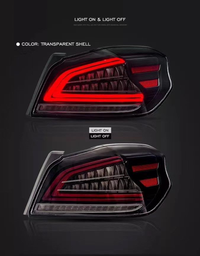 Luxury Sports LED Taillights For Subaru WRX STI VAB -PP