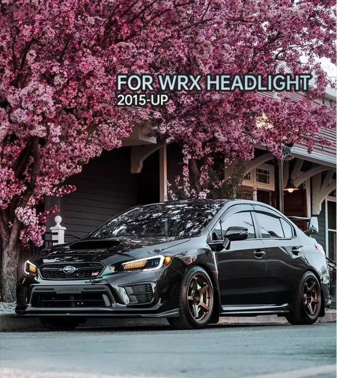 Luxury Sports Type 1 Style LED Headlights For Subaru WRX STI VAB -PP