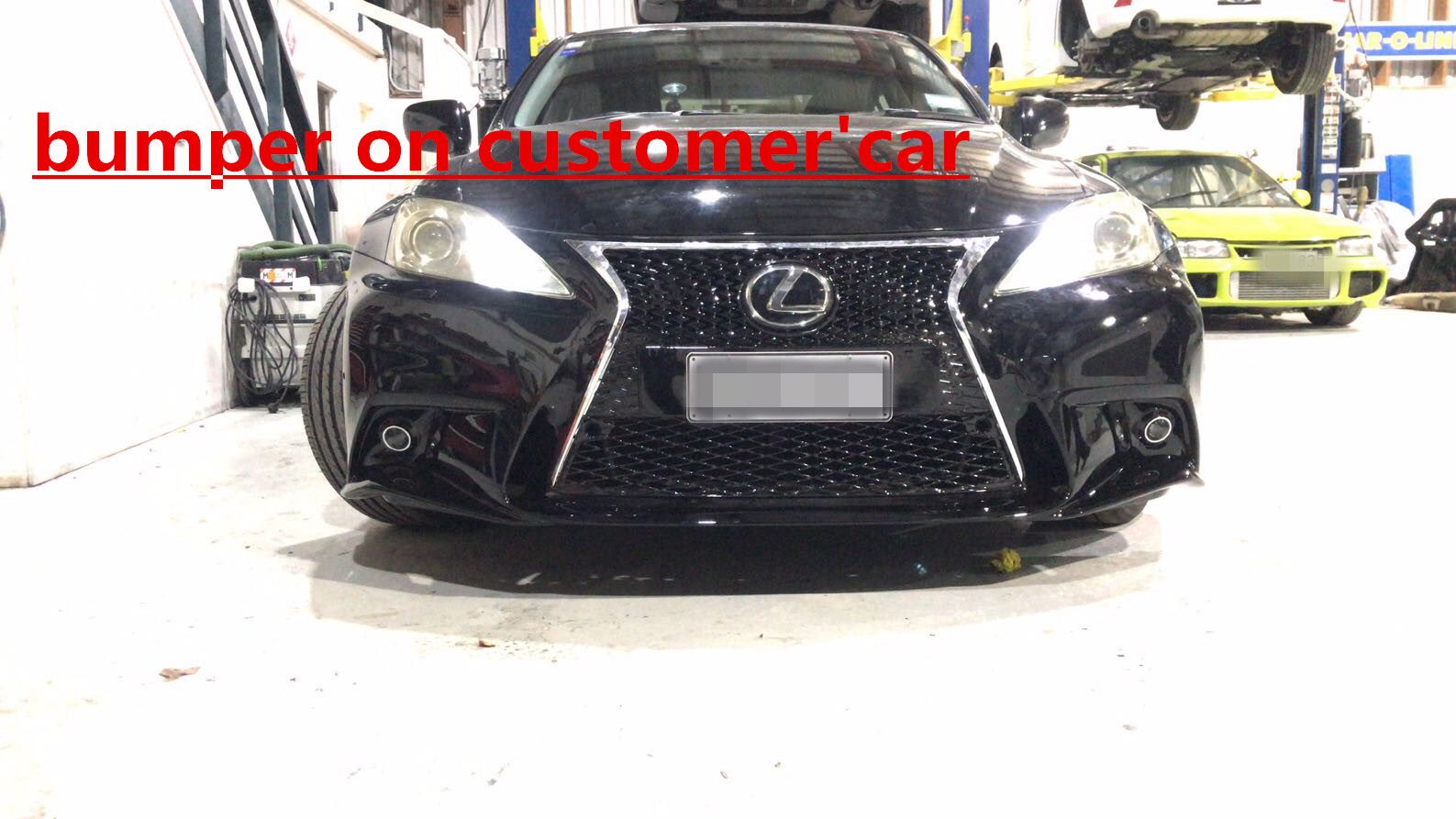 Luxury Sports New Shape Conversion Front Bumper For Lexus Is350 -PP