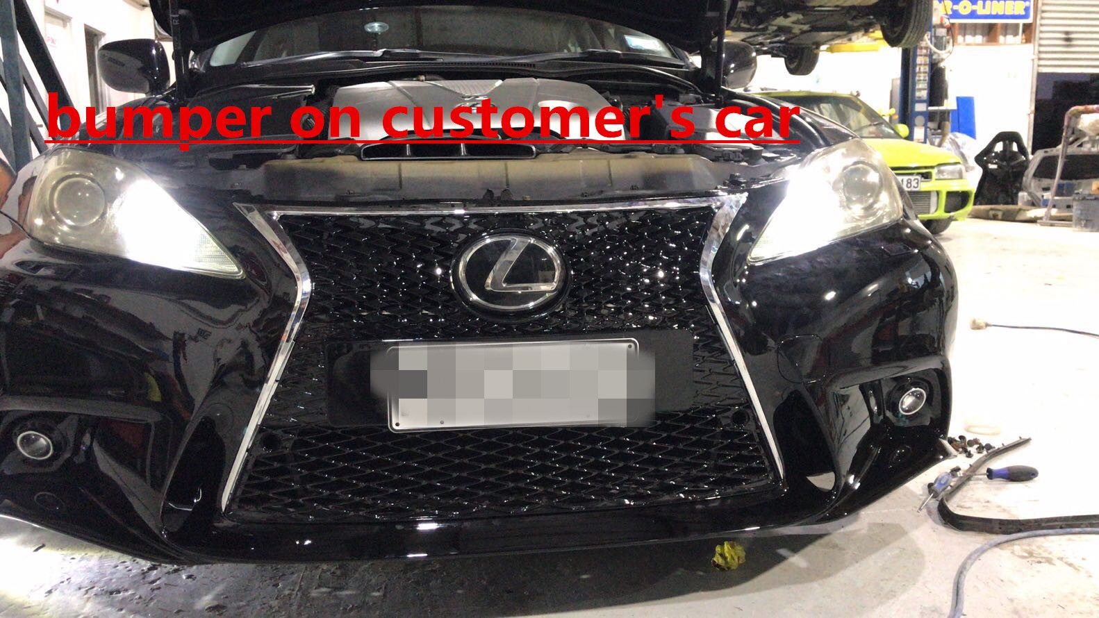 Luxury Sports New Shape Conversion Front Bumper For Lexus Is350 -PP