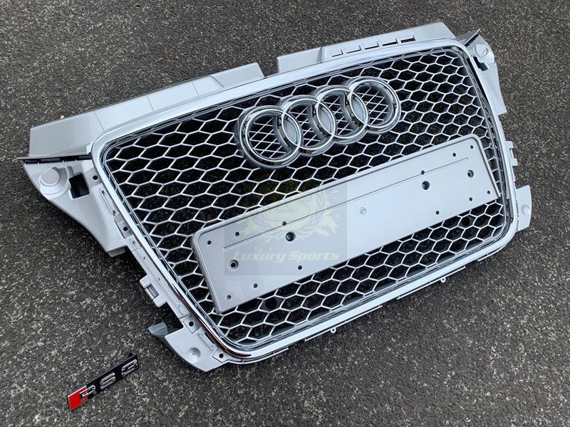 Luxury Sports RS3 Honeycomb Style Front Grill For Audi A3/S3 8P 09-13