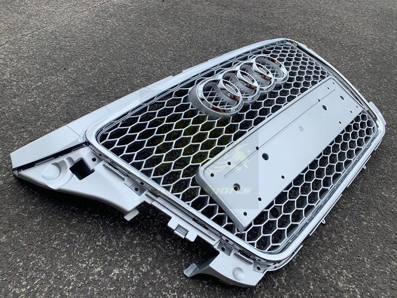 Luxury Sports RS3 Honeycomb Style Front Grill For Audi A3/S3 8P 09-13