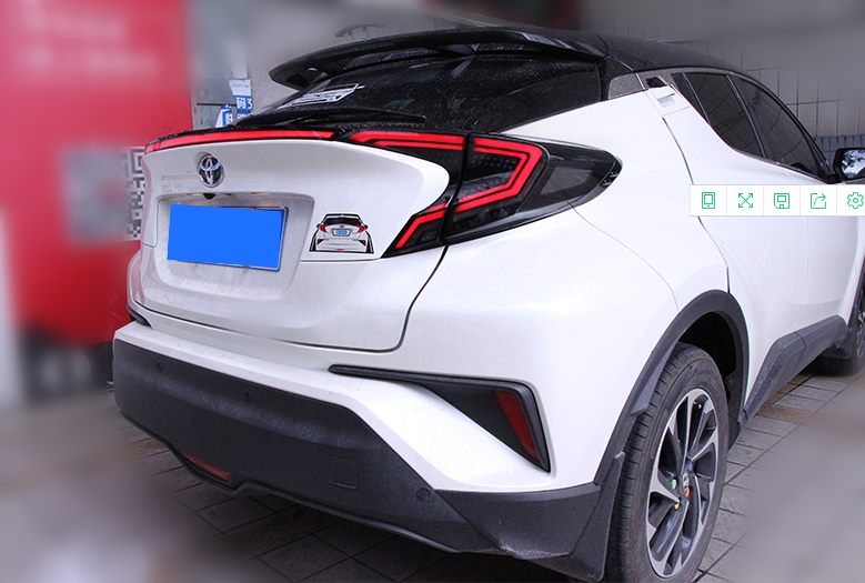 Luxury Sports LED Sequential Smoke Tail Light For Toyota CHR -PP