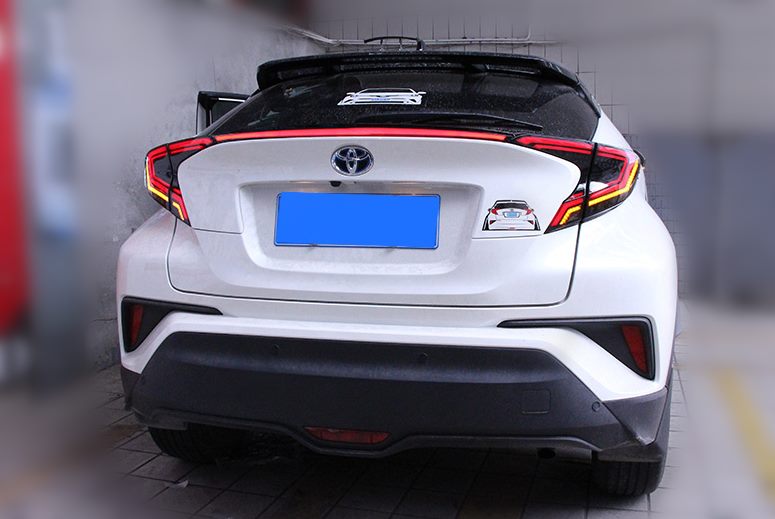 Luxury Sports LED Sequential Smoke Tail Light For Toyota CHR -PP