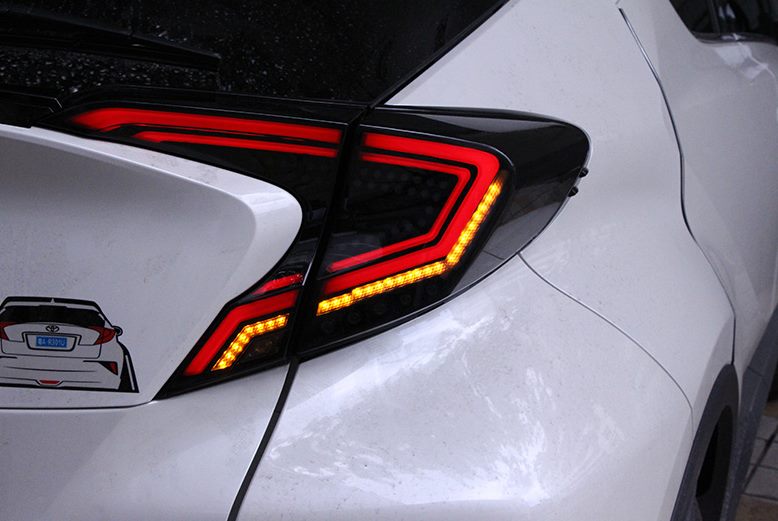 Luxury Sports LED Sequential Smoke Tail Light For Toyota CHR -PP