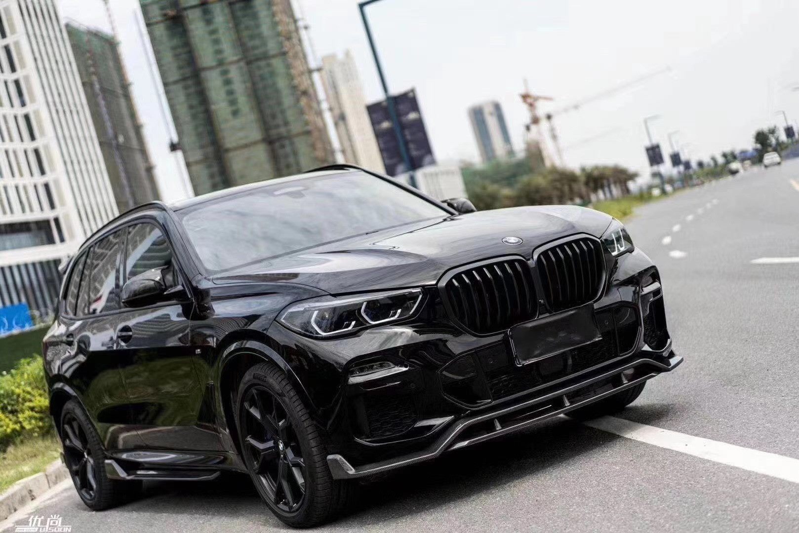 Luxury Sports Carbon Front Lip For BMW X5 G05 -PP