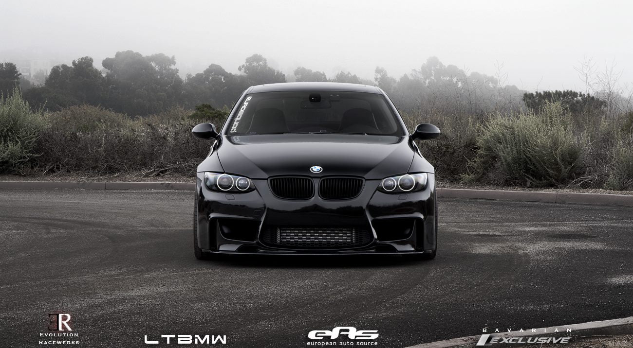 Luxury Sports 1M Style Front Bumper For BMW E92 E93 Pre Lci