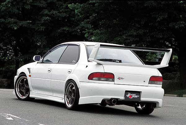 Luxury Sports Chargespeed Style Rear Bumper For Subaru GC8