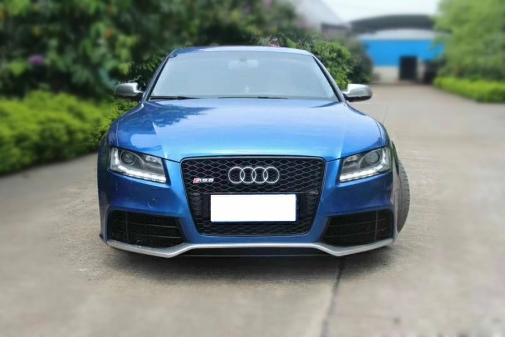 Luxury Sports RS5 Style Front Bumper with grill For Audi A5 08-11 -PP