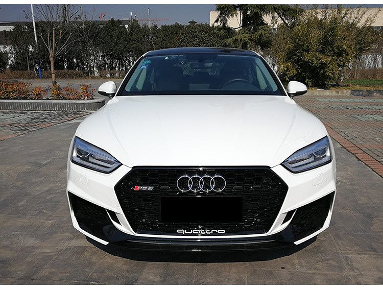 Luxury Sports RS5 Style Front Bumper with grill For Audi A5 17-20 -PP