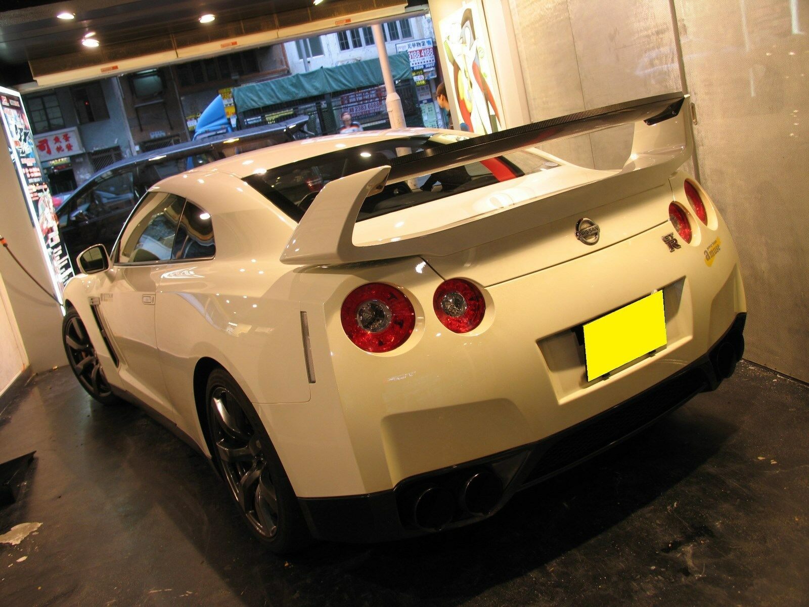 Luxury Sports Amuse Style Rear Spoiler Nissan Skyline R35 GTR -PP