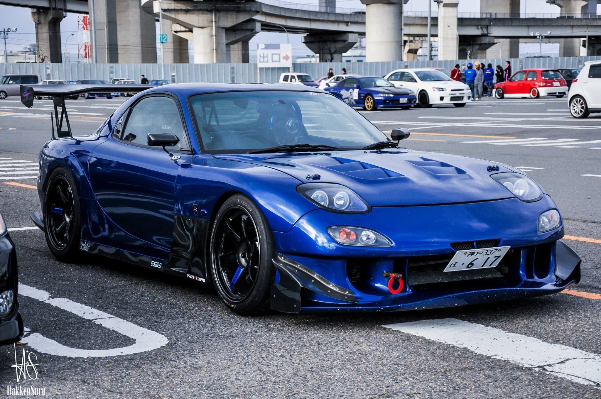 Luxury Sports RE GT Style Wide Bodykit Mazda RX7 FD -PP