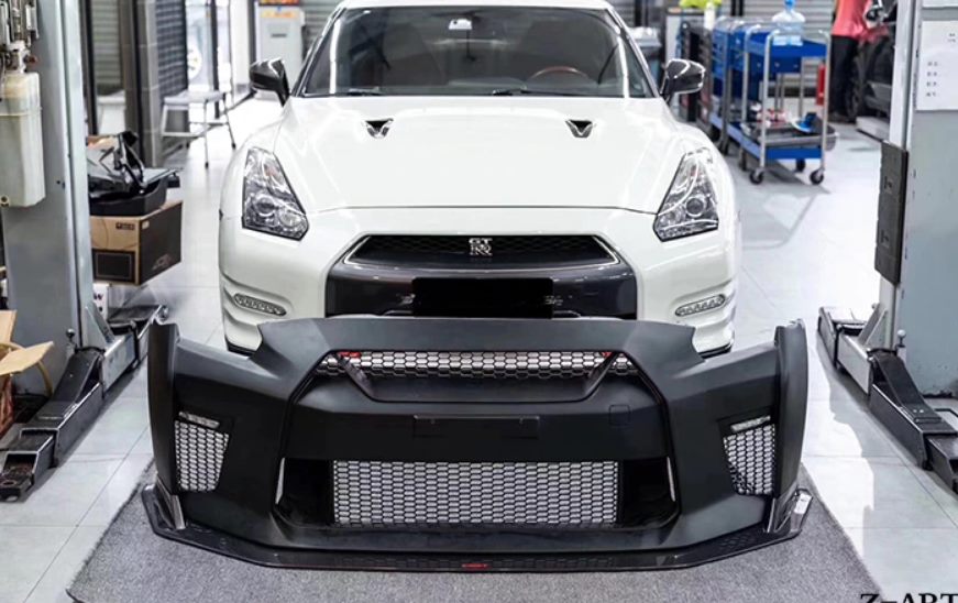 Luxury Sports Factory 2017 OEM Style Full Front Bumper For Nissan R35 GTR -PP