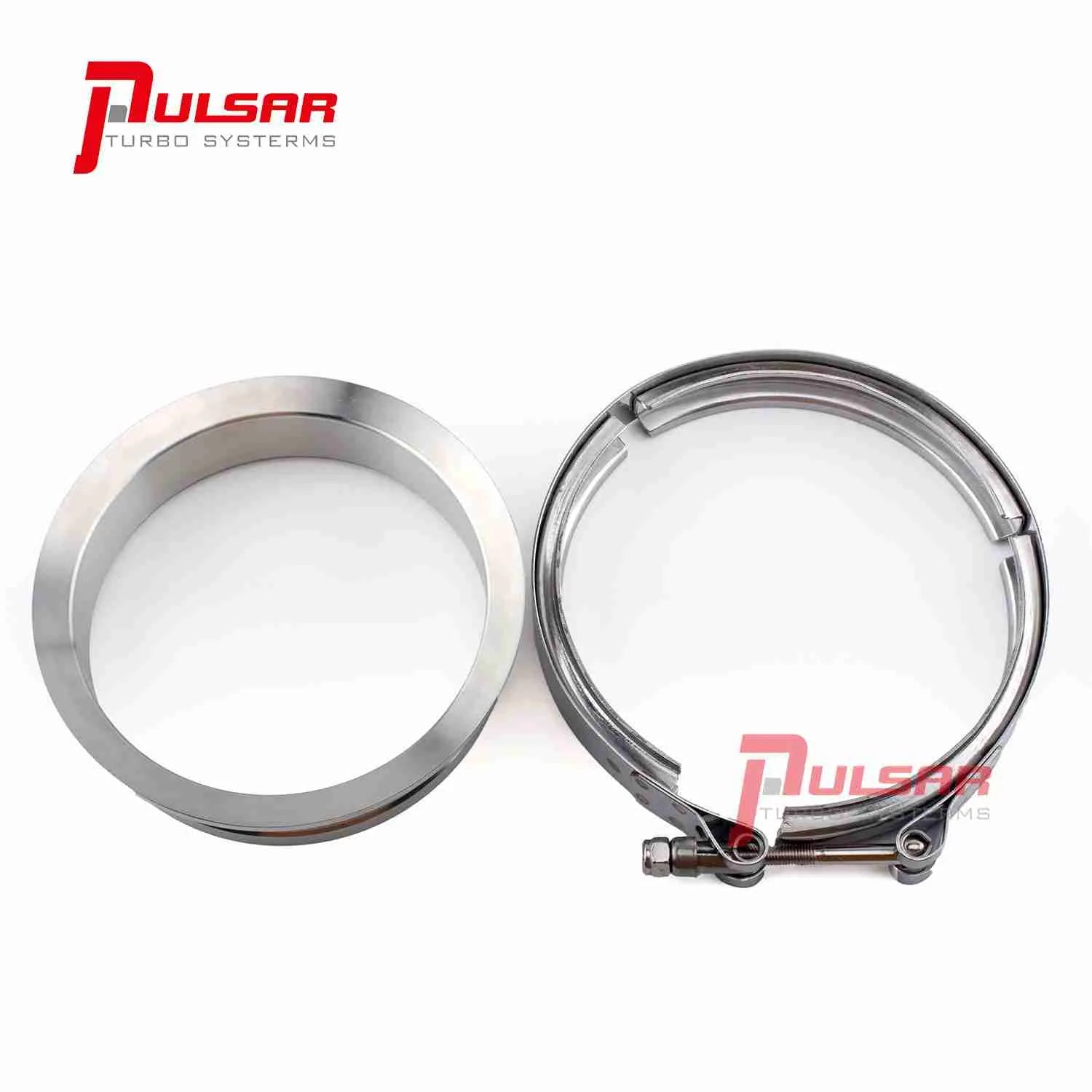 PULSAR 400 T6 Turbo 5â€³ Stainless Steel Flange Clamp Kit