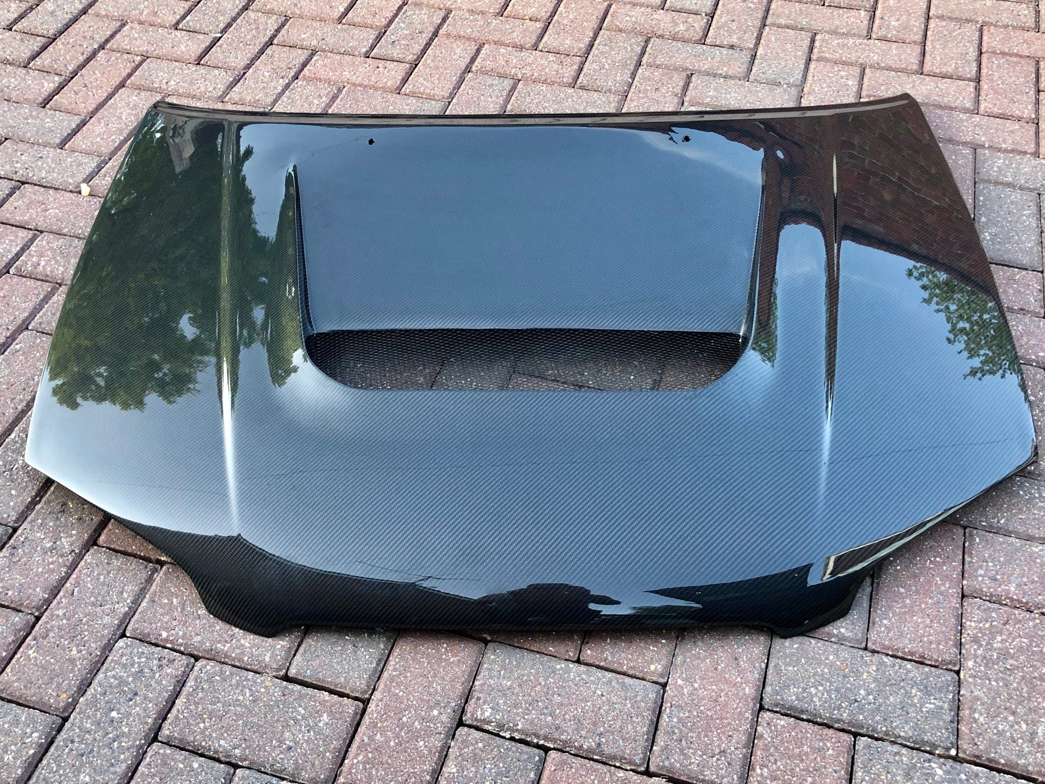 Luxury Sports Vented Carbon Bonnet For Toyota Starlet EP91 -PP