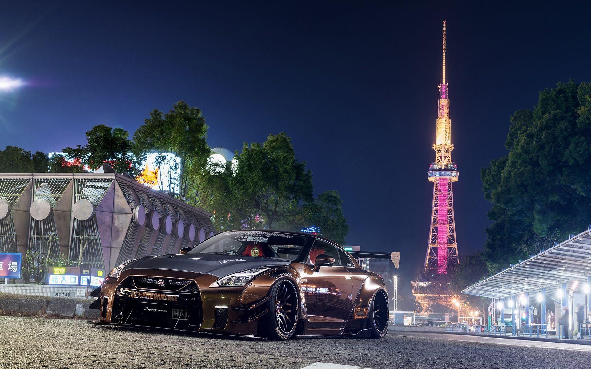 Luxury Sports LB V2 Style Wide Bodykit For Nissan Skyline R35 -PP