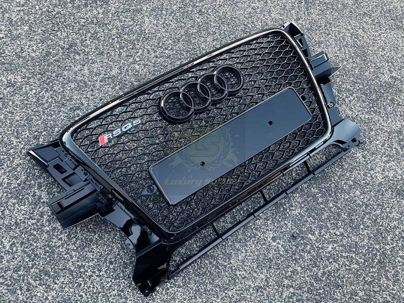 Luxury Sports RSQ5 Honeycomb Style Front Grill For Audi Q5 09-12