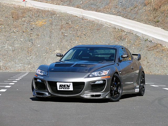 Luxury Sports Rmagic Style Front Bumper For Mazda RX8 FL -PP