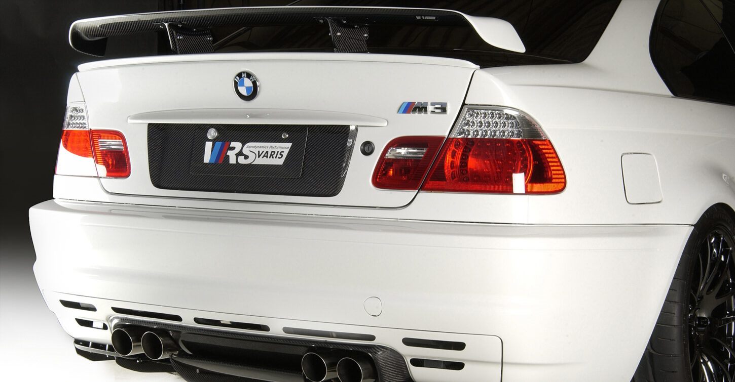 Luxury Sports Varis Hyper Narrow Style Rear Spoiler For BMW E46 -PP