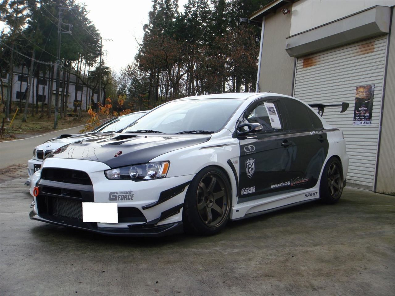 Luxury Sports Varis 09 Style Whole Front For Mitsubishi EVO X -PP